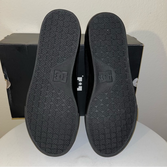 New DC shoes triple blackFlash 2 TX MX skateboarding sneakers lace up men size 9 - Picture 3 of 7